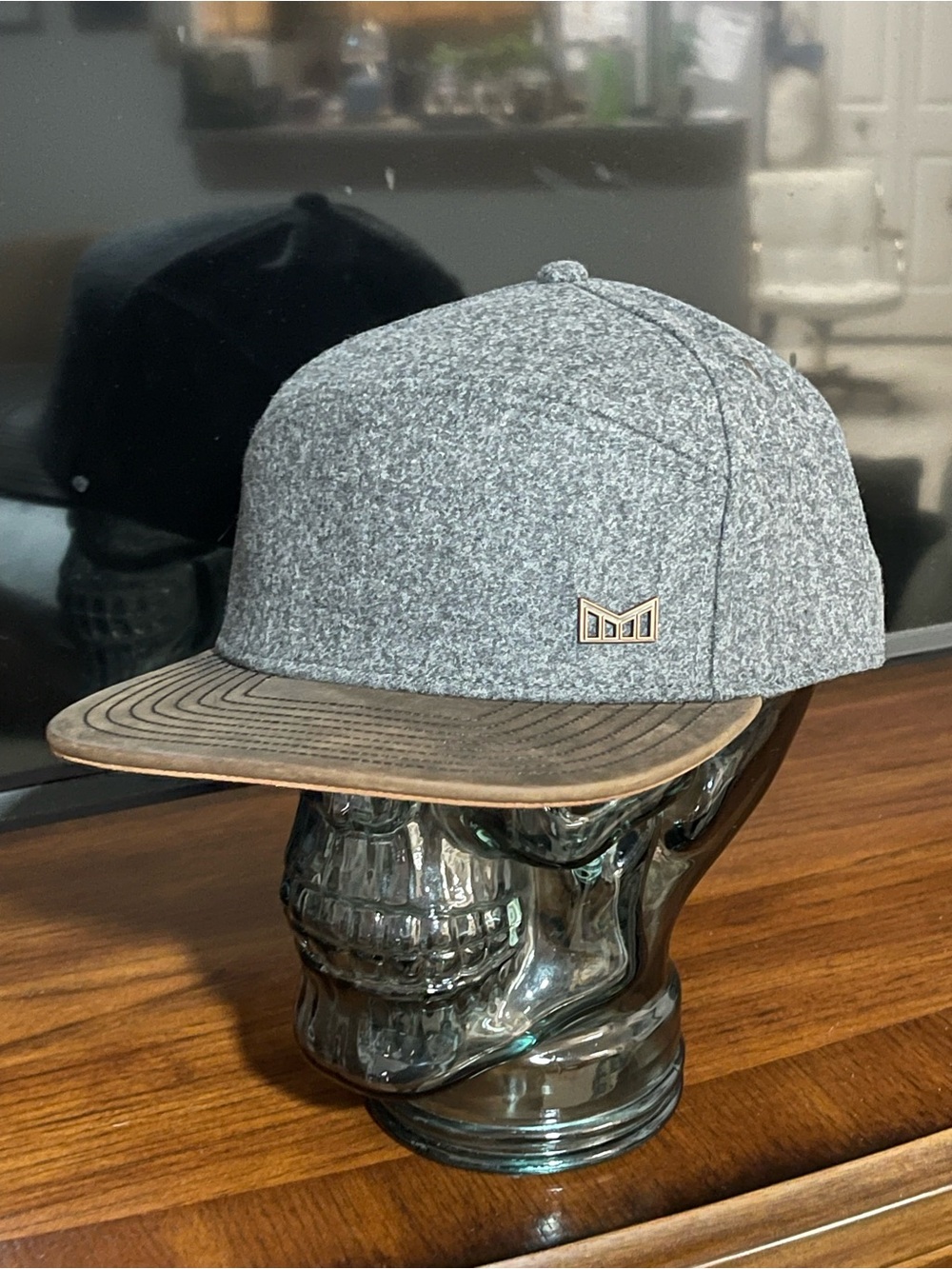 Melin Trenches Scout wool and leather cap